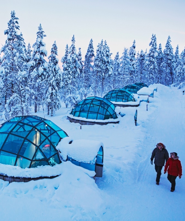 Glass Igloos, Kakslauttenen Arctic Resort